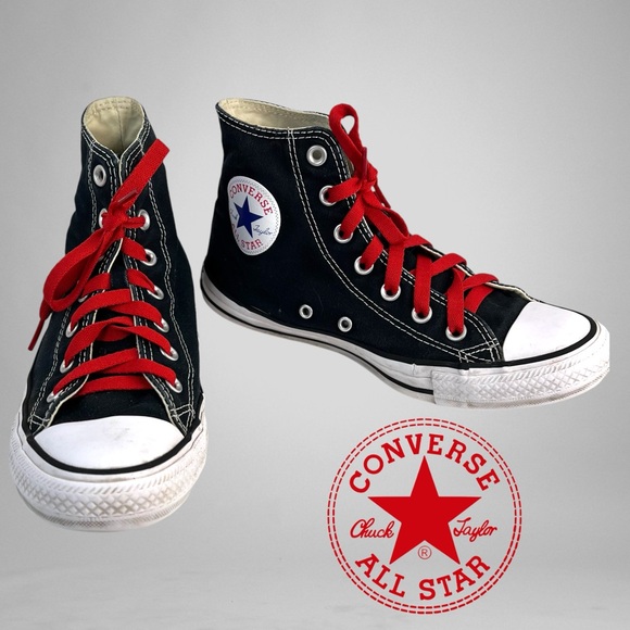 Converse Other - CONVERSE Chuck Taylor All Star Canvas
Unisex High Top Sneaker Black M 6 …